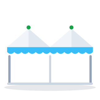 Party Tent 6×12m